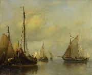 Fishing Boats on Calm Water Antonie Waldorp